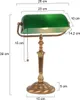 Lampa stołowa - brąz - Ancilla - szkło metal - lampa Podgląd zdjęcia produktu 8