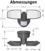 Northpoint LED Strahler Batterie 2 Fluter-Köpfe Produktbild-Vorschau 7