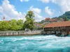 CALVENDO Puzzle Obere Schleuse an der Aare in Thun | 1000 Produktbild-Vorschau 3