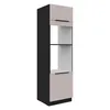 Hochschrank für Backofen und Mikrowelle  Arona Cashmere 60 Produktbild-Vorschau 1