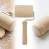 Drevený valček malý 16 cm s rukoväťou - valček na pečenie Náhľad obrázku produktu 1
