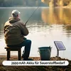 Solar Teichbelüfter mit 2600mAh Akku, Sauerstoffpumpe für Produktbild-Vorschau 4