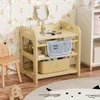 Umývací mísa Montessori dětské umyvadlo, dřevěné dětské Náhled obrázku produktu 3