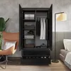 JOELLE - Kleiderschrank mit 2 Türen und 2 Schubladen -  Produktbild-Vorschau 4