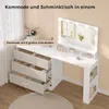 WOLTU Schminktisch mit Verstellbarer LED-Beleuchtung, Produktbild-Vorschau 7