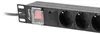 Lanberg PDU-08F-0200-BK Lanberg PDU Steckdosenleiste 19" 1U Productafbeelding-voorbeeld 2