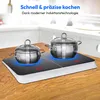 MEDION Doppel-Induktionskochplatte, 3500 Watt, Zwei Produktbild-Vorschau 2