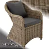 tectake® Aluminium Rattansessel wetterfest und UV-beständig Produktbild-Vorschau 11