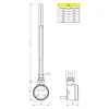 Vykurovacie teleso MOA s termostatom a Bluetooth, 600 W, Náhľad obrázku produktu 2