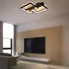 ZMH 3ERLED Plafonnier LED 35W noir lampe de salon à Voir les images du produit 5