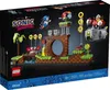 The image shows the packaging of a LEGO Ideas Sonic the Hedgehog Green Hill Zone set. Produktbild-Vorschau