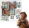 Anwicar Magnettafel - Magnetische Pinnwand 80x80 cm - Weiß Produktbild-Vorschau 1