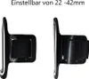 Two black sport armbands are shown against a white background. Produktbild-Vorschau