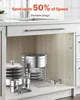 SucceBuy 5 Qt 2er-Pack rundes Chafing Dish Buffet-Set – Produktbild-Vorschau 7