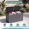 KOMFOTTEU 380 L wetterfeste Auflagenbox, abschließbare Produktbild-Vorschau 6