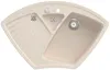 Villeroy & Boch Keramikspüle 672902FU, Arena Eck Eckspüle Produktbild-Vorschau 1