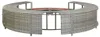 vidaXL Whirlpool surround Grey Poly Rattan Náhled obrázku produktu 5