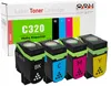 Xerox C320 kompatible XL Toner 4er Set - C320 C320DN Produktbild-Vorschau 1