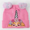 Cappello e guanti rosa dei Paw Patrol Anteprima dell’immagine prodotto 2