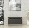 Skye Decor, Drago - Walnut, Black, meuble à chaussures, Voir les images du produit 3