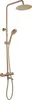 rea Duschgarnitur Gold Thermostat Brush Lungo Höhe 1.17m Produktbild-Vorschau 3