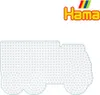 Hama® Bügelperlen Midi - Stiftplatte Brummi weiß Produktbild-Vorschau 1