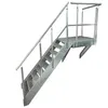 Scala di piano scala in acciaio 9 gradini altezza 171cm Anteprima dell’immagine prodotto 2