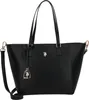 U.S. POLO ASSN. sac à épaule Jones Shopping Bag Black noir Voir les images du produit 6