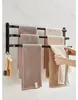 Handdoekenrek - Wandmontage - 80 cm - Mat zwart Productafbeelding-voorbeeld 7