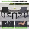 Zestaw mebli ogrodowych COSTWAY, zestaw mebli balkonowych, Podgląd zdjęcia produktu 6