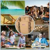 Dimono XXL Kühltasche 25L faltbar in Braun - Thermo Produktbild-Vorschau 6