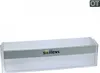 A clear plastic refrigerator shelf with a metallic accent and the Siemens logo. Produktbild-Vorschau
