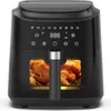 Fritéza na horúci vzduch 1650W, bez oleja, kovový vnútorný Náhľad obrázku produktu 8