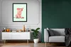 MuchoWow® Gerahmtes Poster Schwein - Rosa - Brille - Sockel Produktbild-Vorschau 6