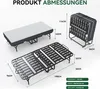 190 × 96 cm Klapp-Twin-Bett mit 9,5 cm Produktbild-Vorschau 3