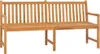 vidaXL Gartenbank 180 cm Massivholz Teak - Gartenbank - Produktbild-Vorschau 2
