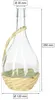 KOTARBAU® Glasflasche Weinflasche Glaskarafe 1 L Produktbild-Vorschau 2