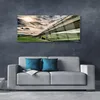 Glasbilder 125x50 Wandbild Druck auf Glas Autobahn Brücke Produktbild-Vorschau 3