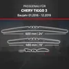 HEYNER® Scheibenwischer für CHERY TIGGO 3 (01.2016 - Produktbild-Vorschau 2