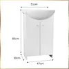 Stamar | Armoire de salle de bains, avec lavabo, 50 cm, Voir les images du produit 17