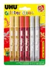 UHU Glitter Glue 6x10ml 3 Farben Produktbild-Vorschau 1