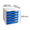 Exacompta Module de classement Modulo Office 5 tiroirs Voir les images du produit 3