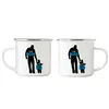 Der Chef Der Echte Chef Emaille Tasse Vatertagsgeschenk Produktbild-Vorschau 3