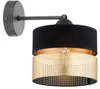 KAR-LIGHTING Wandleuchte 1-flammig Schwarz‑Gold Metall für Produktbild-Vorschau 6