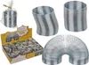 OOTB Silberfarbene Mini-Metallspirale ca. 35 cm Produktbild-Vorschau 1