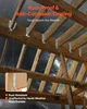 Vevor 50 Szt Wieszak Do Belek 40X38X199 Mm Łącznik Drewna Podgląd zdjęcia produktu 4