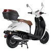Motorroller Massimo 50ccm 25 km/h Euro 5, perlenweiß matt Produktbild-Vorschau 3