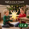LED Dekolicht 75cm 3D Papierstern Beleuchtet LED Stern Produktbild-Vorschau 8