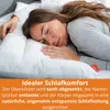 A woman sleeping peacefully on a pillow. Náhled obrázku produktu