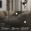 Briloner Lampadaire orientable 22 x 141 cm douille GU10 Voir les images du produit 2